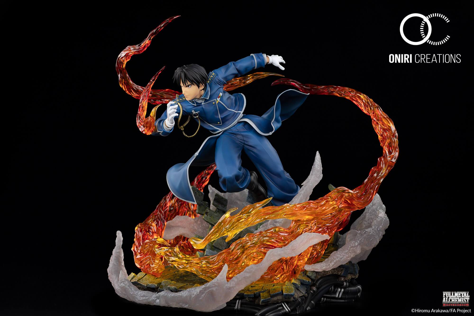 roy mustang statue oniri creations