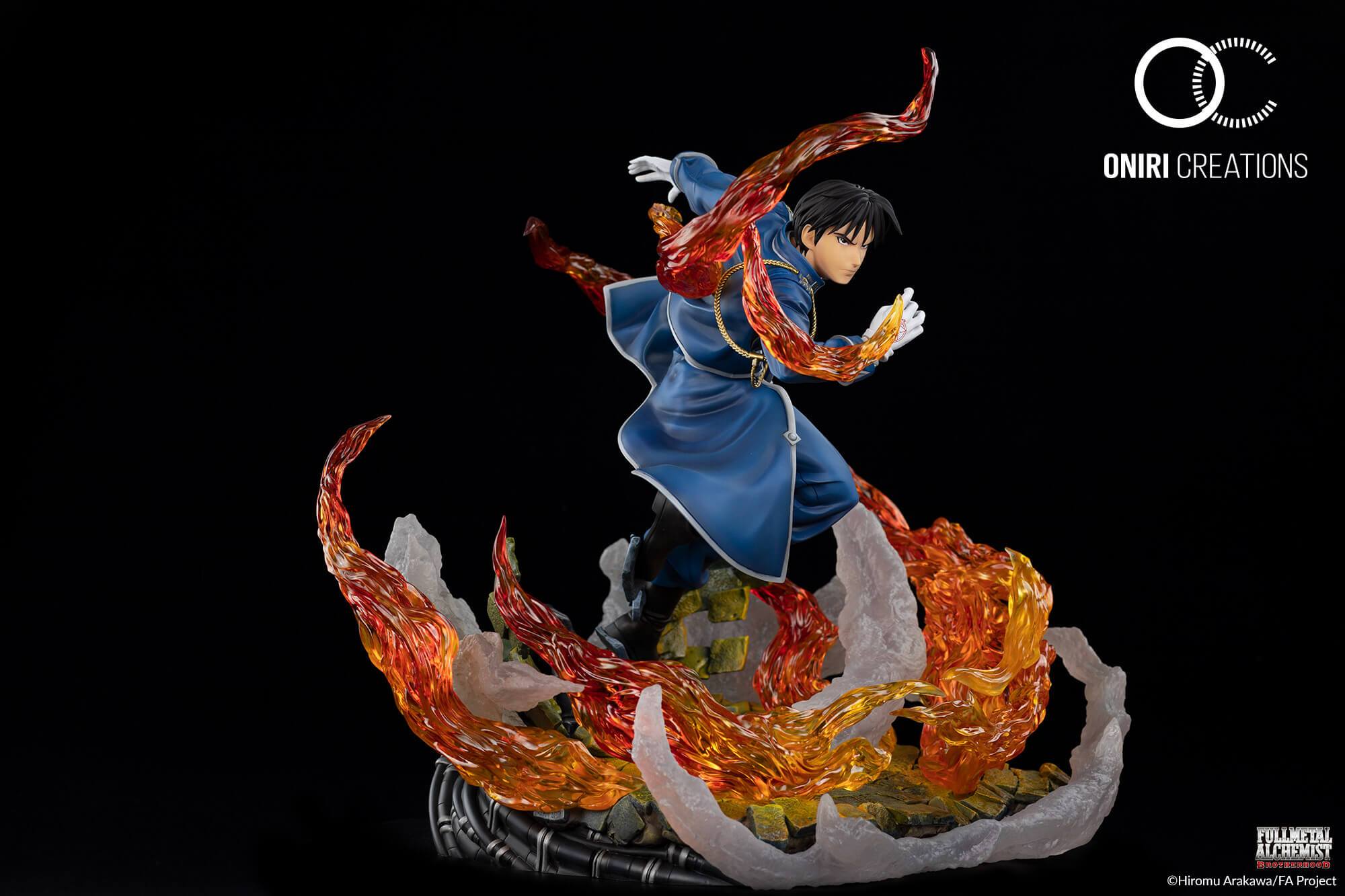roy mustang statue oniri creations