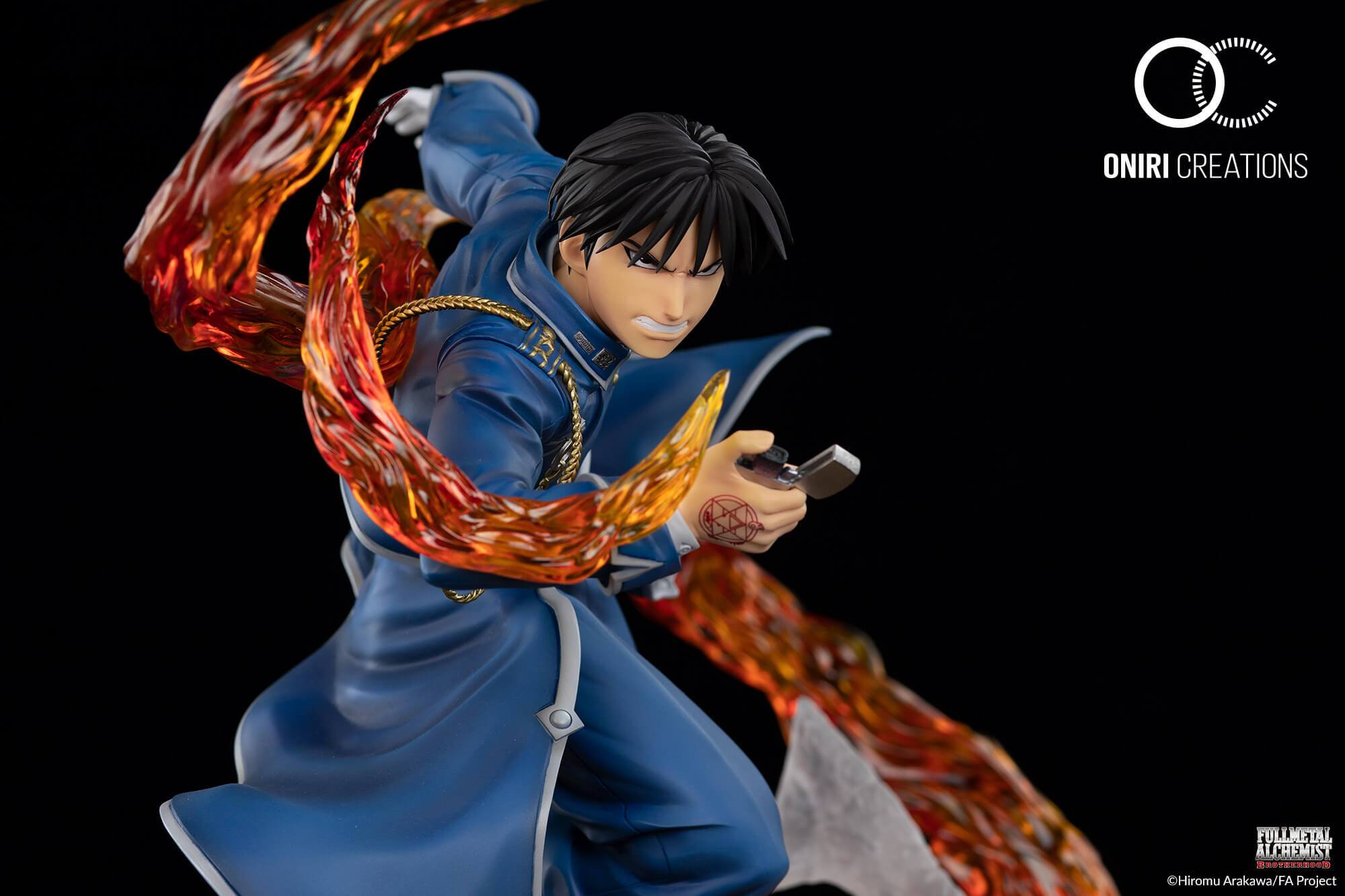roy mustang statue oniri creations