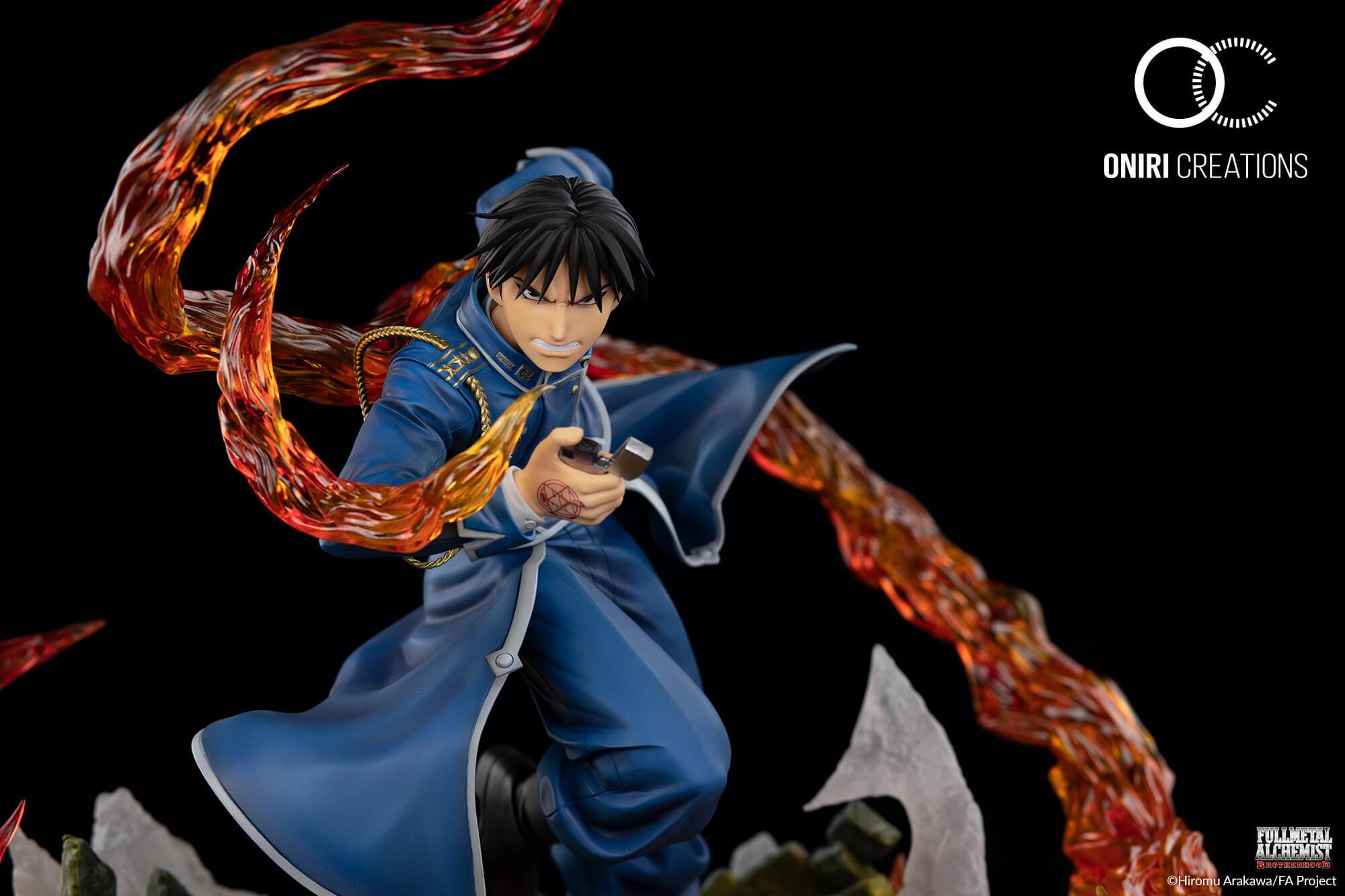 roy mustang statue oniri creations