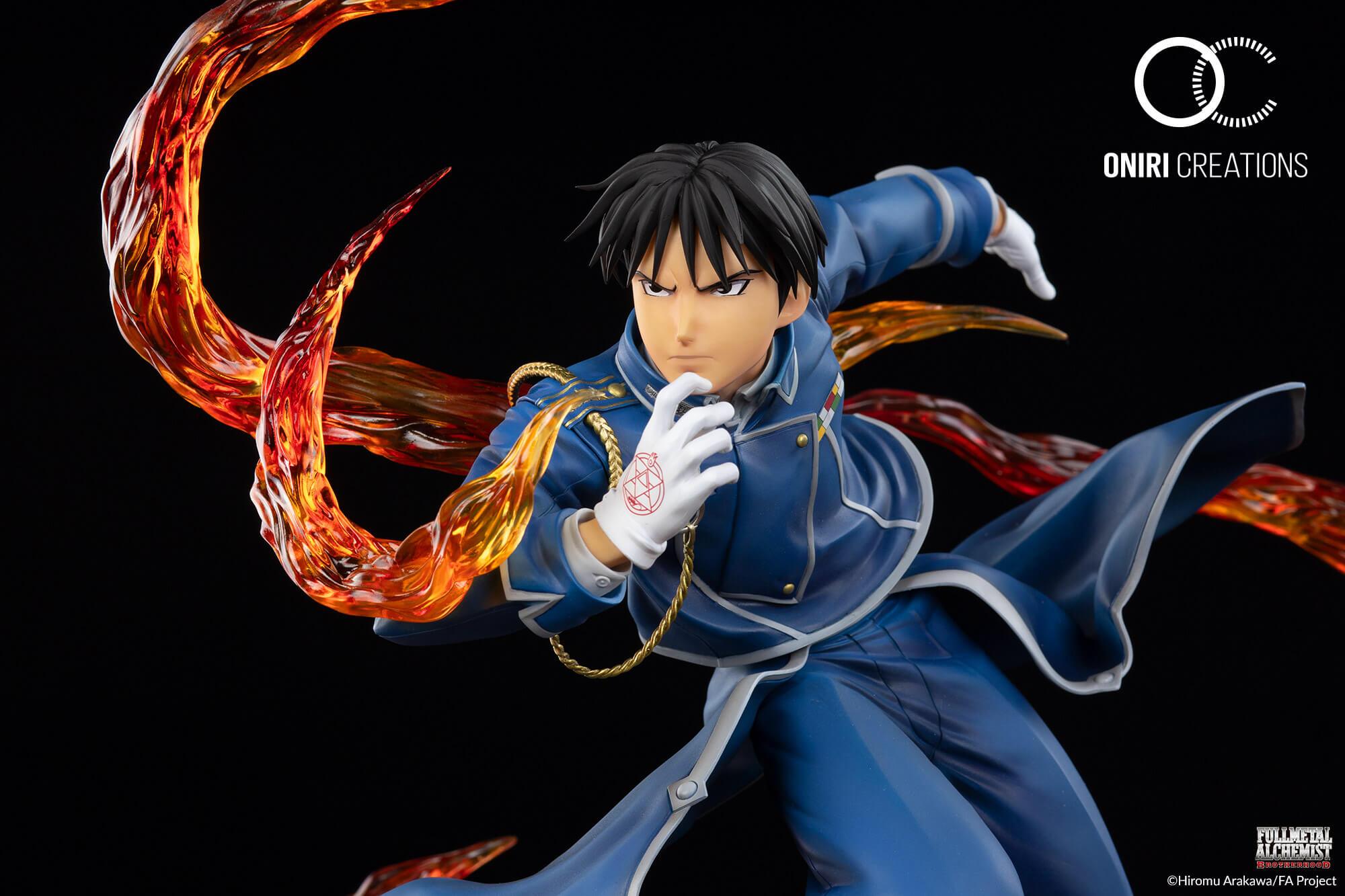roy mustang statue oniri creations