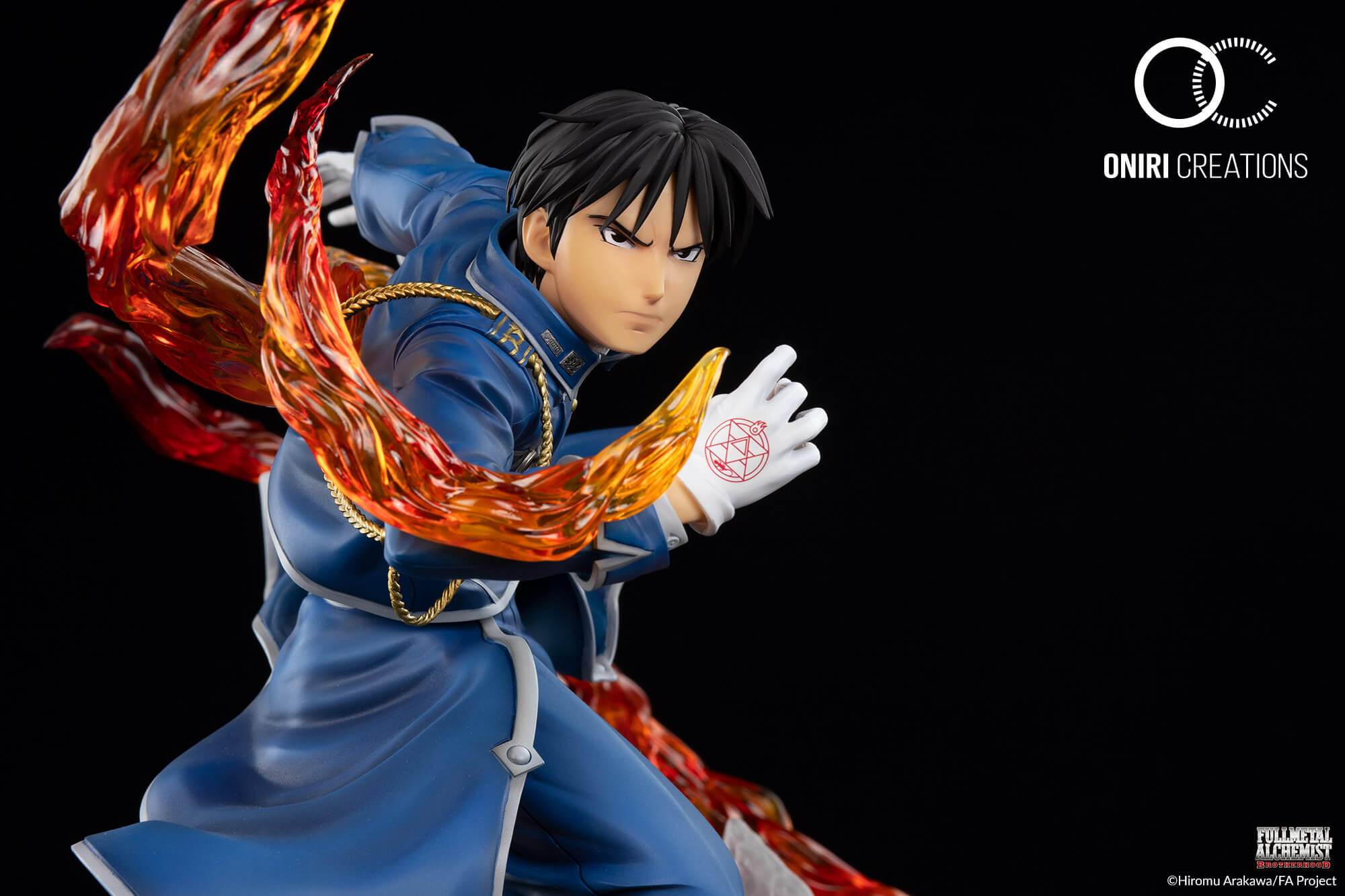 roy mustang statue oniri creations