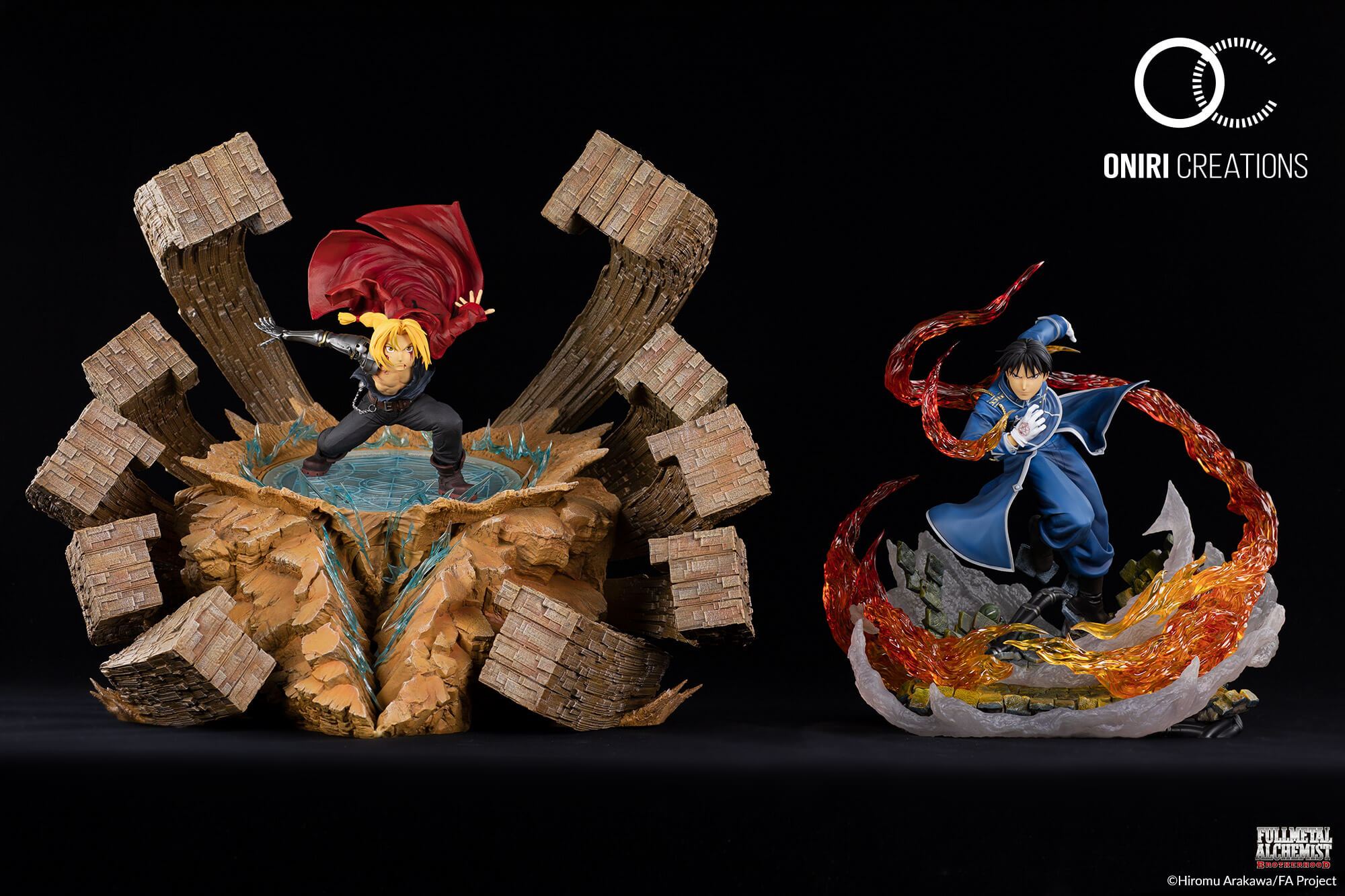 roy mustang statue oniri creations
