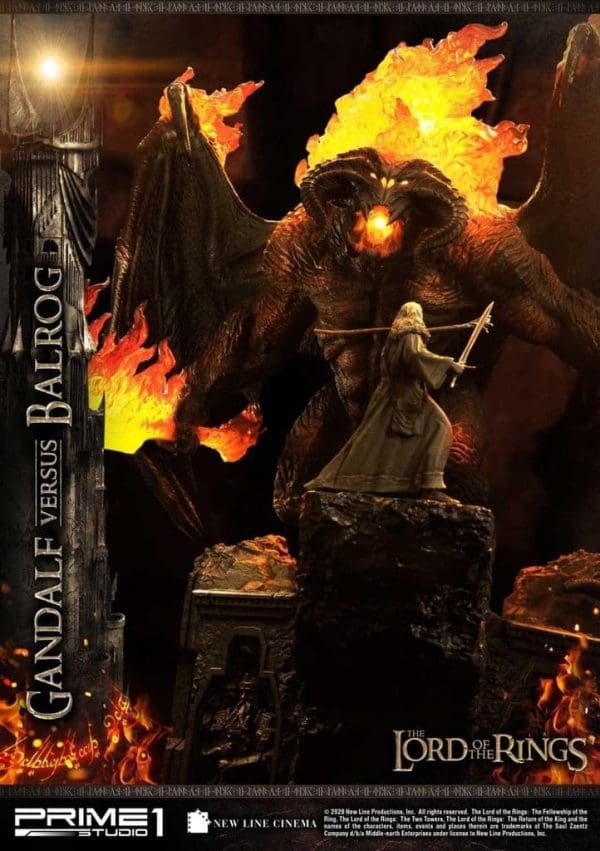 Figurine Gandalf à Khazad-Dûm - Games Workshop - Peinte Par Pro - Occasion