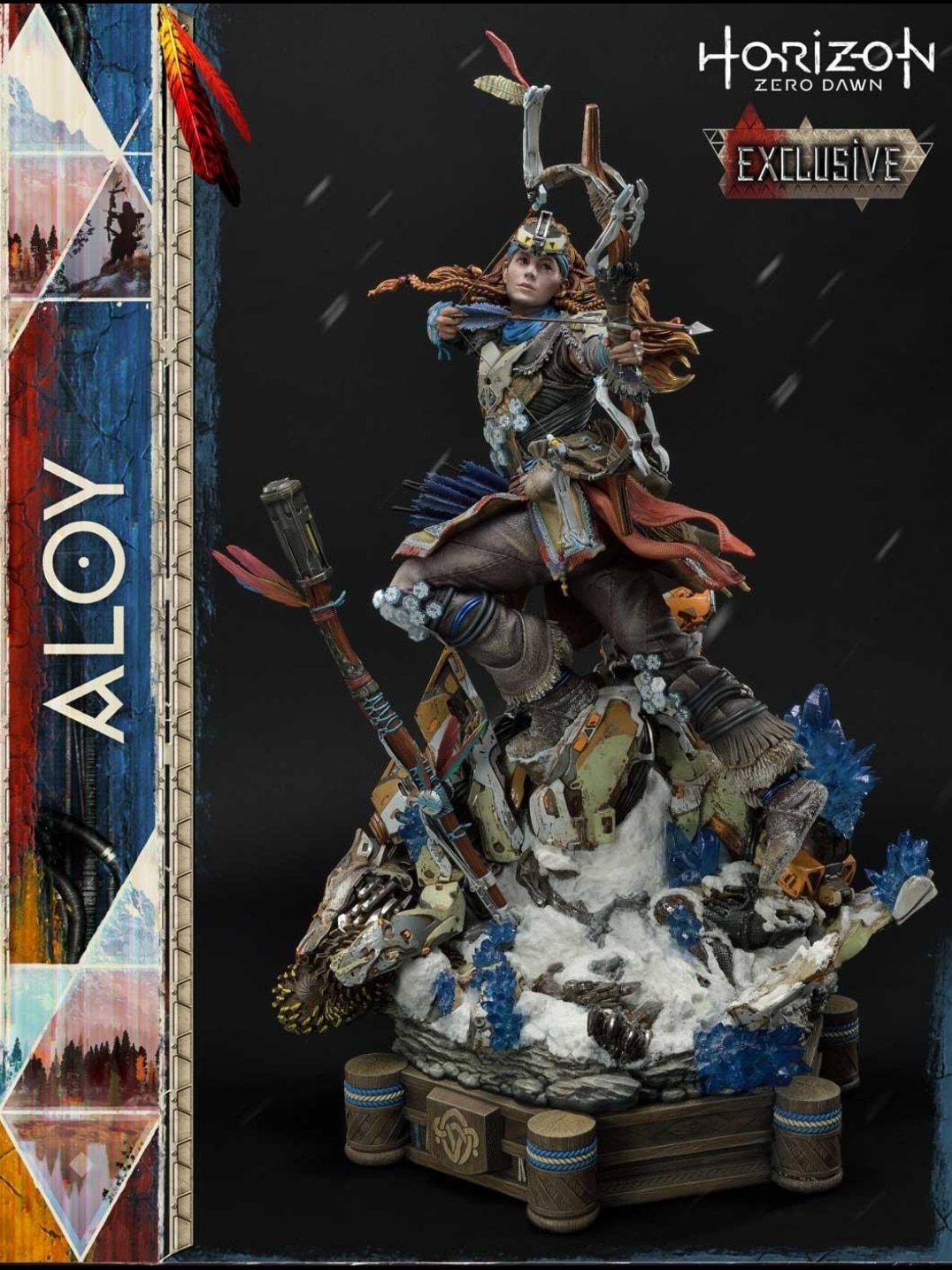 Horizon Zero Dawn: Aloy Statue - Comic Concepts