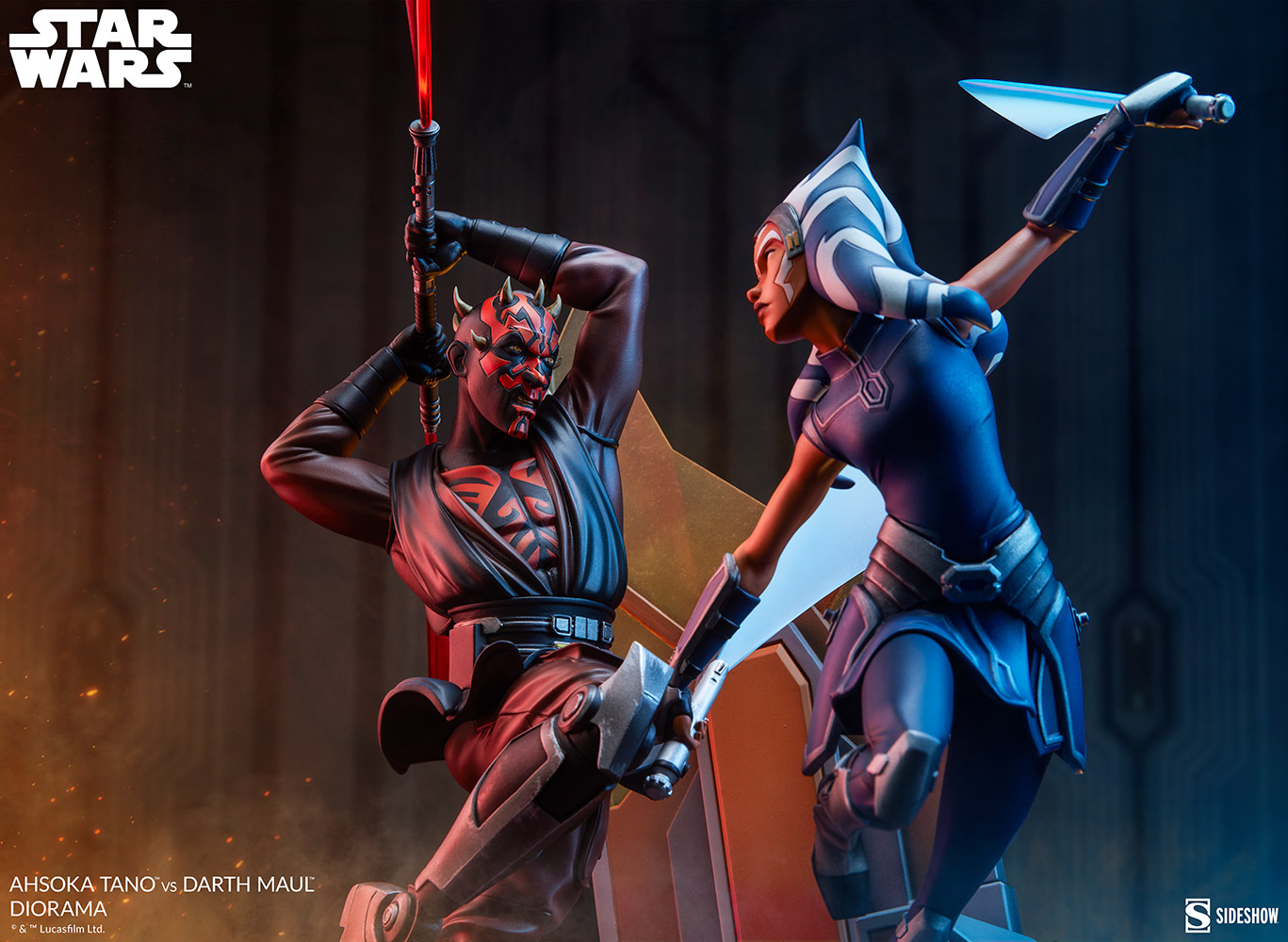 ahsoka tano vs darth maul star wars gallery c c a