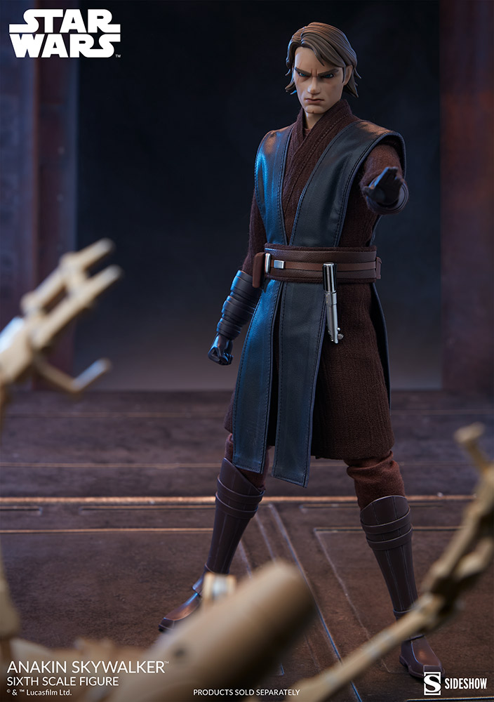 anakin skywalker sixth scale figure star wars gallery c b b