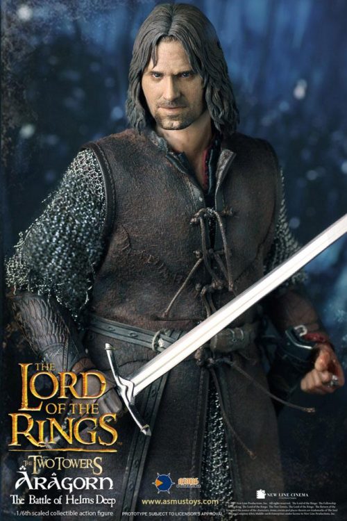 aragorn at helms deep the lord of the rings gallery f b d d
