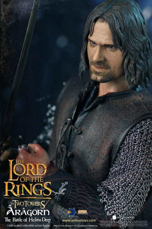 aragorn at helms deep the lord of the rings gallery f b d cd