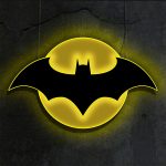 batman led logo light large dc comics gallery fe fc c cd