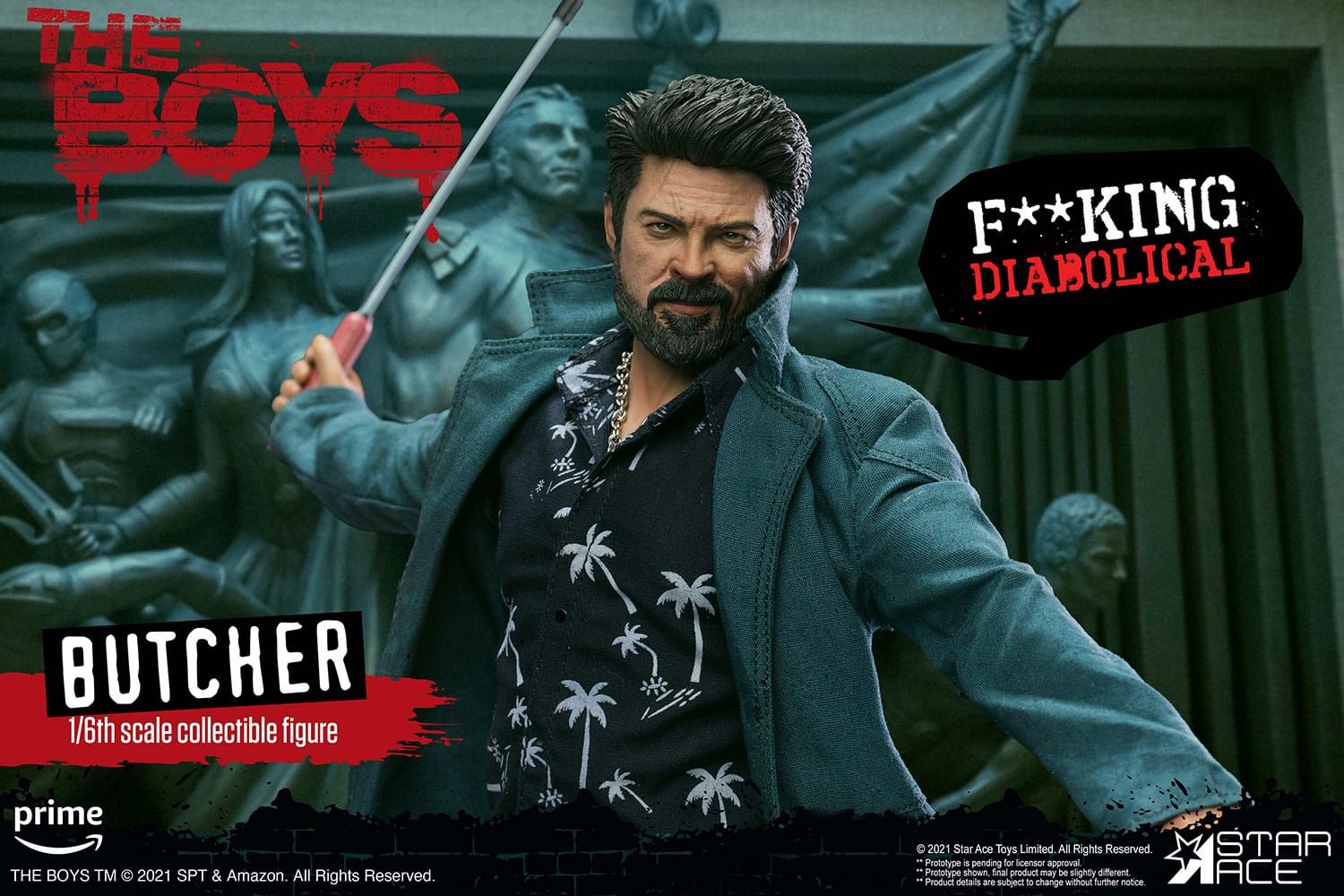 billy butcher deluxe the boys gallery fd a