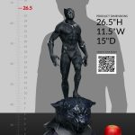 black panther premium format figure marvel gallery ae e d