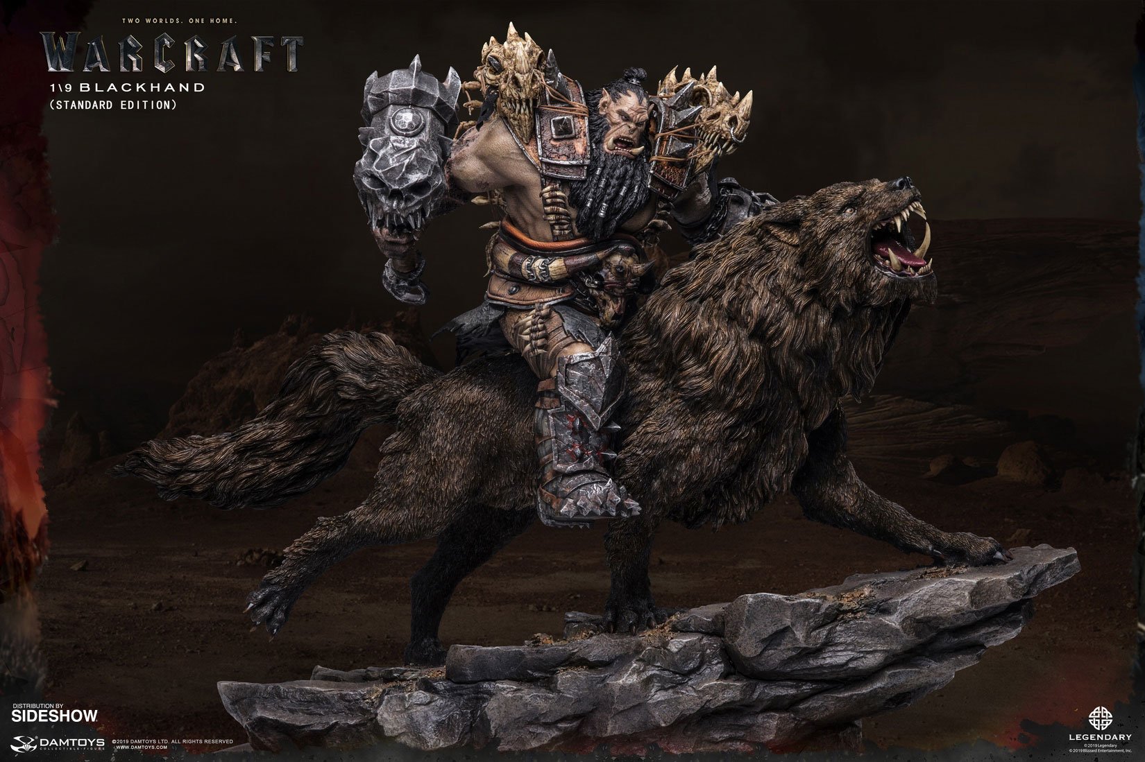 blackhand riding wolf standard version warcraft gallery dcf