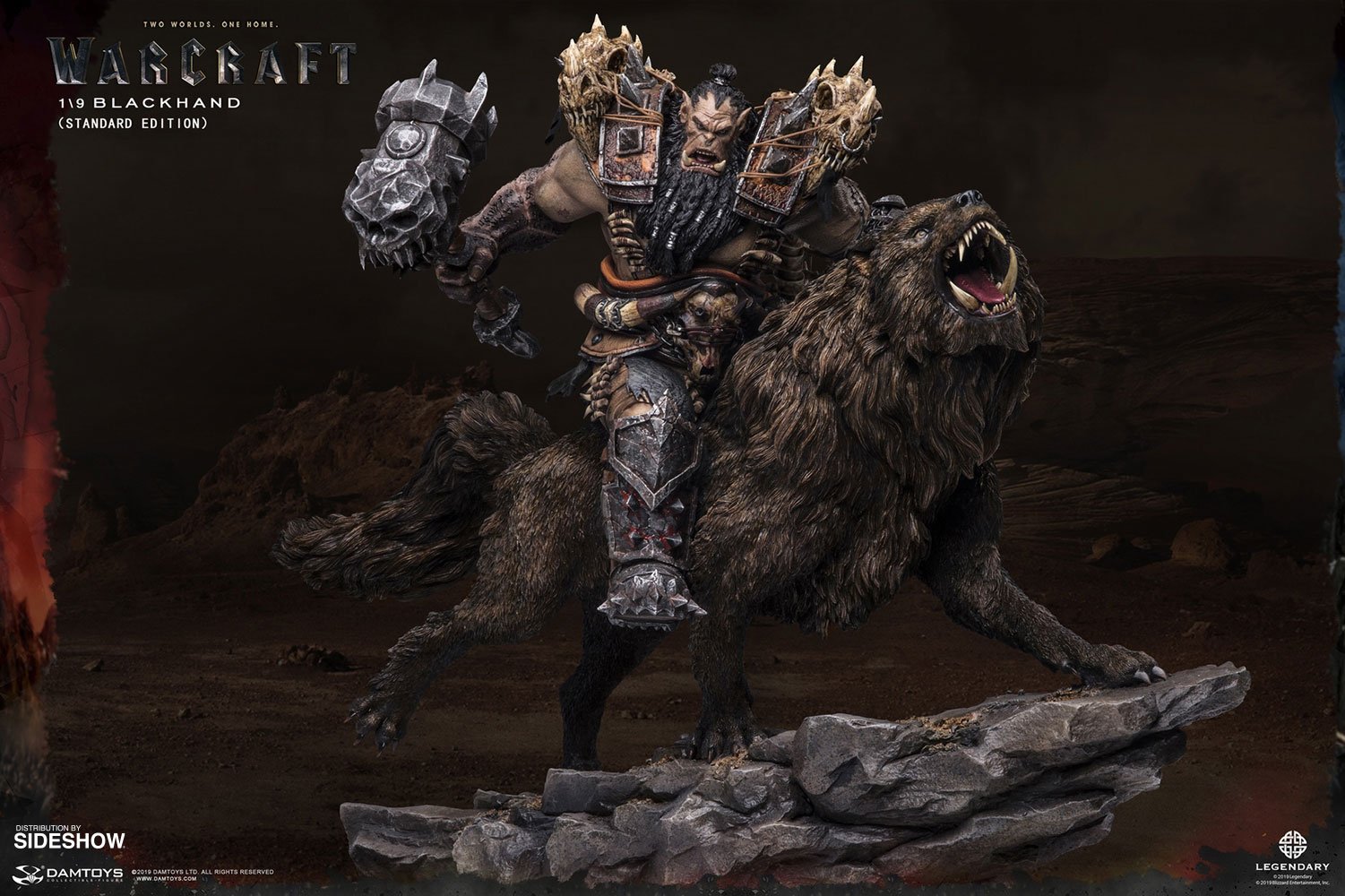 blackhand riding wolf standard version warcraft gallery dcf c f