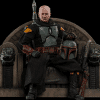 Hot Toys The Mandalorian: Boba Fett And Throne Sixth Scale Figure Repainted Armor