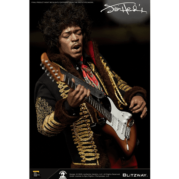 bzw jimi hendrix jimi hendrix blitzway premium ums th scale action figure