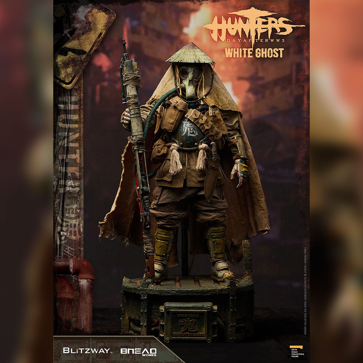 Blitzway White Ghost Sixth Scale Figure Hunters Day After WWIII Series