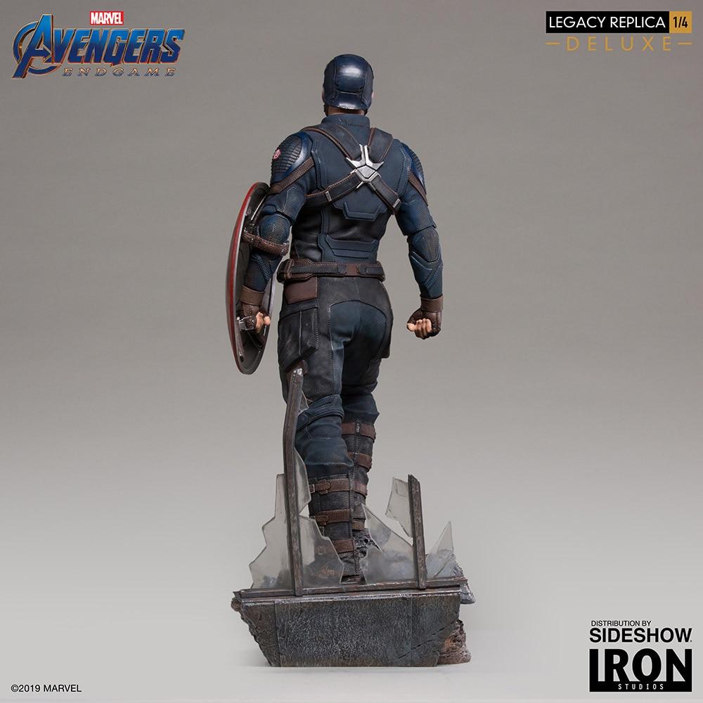 captain america deluxe marvel gallery cddf da