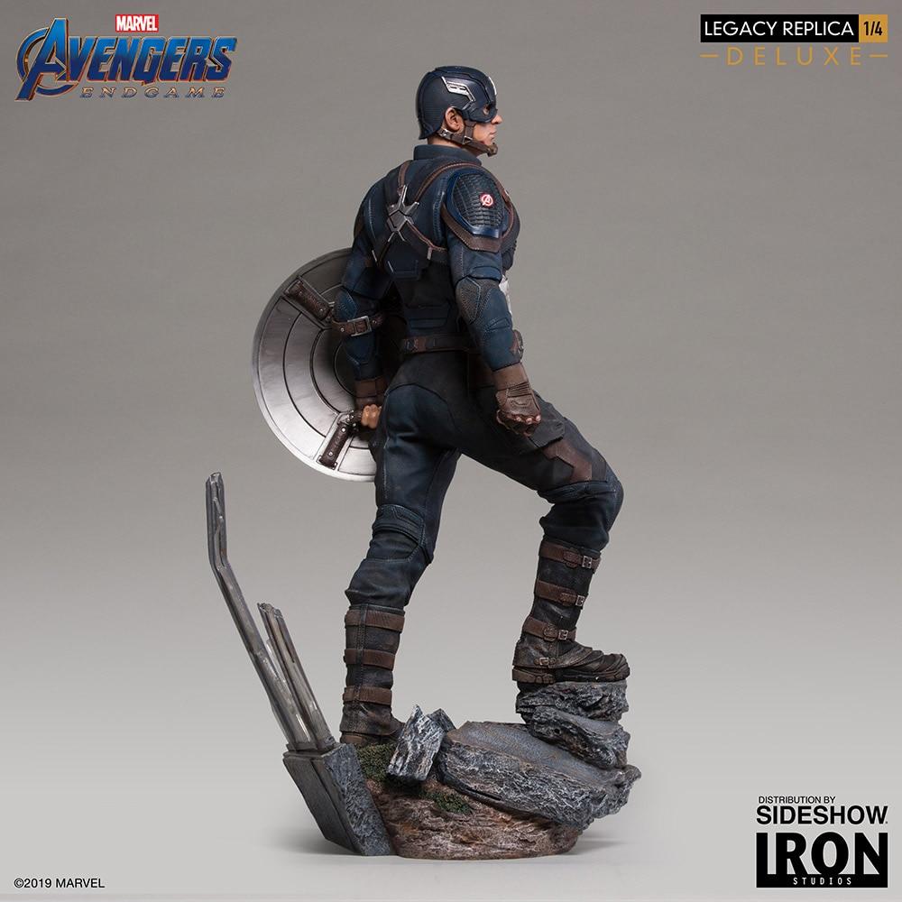 captain america deluxe marvel gallery cddf a