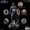 captain america deluxe marvel gallery cddf a