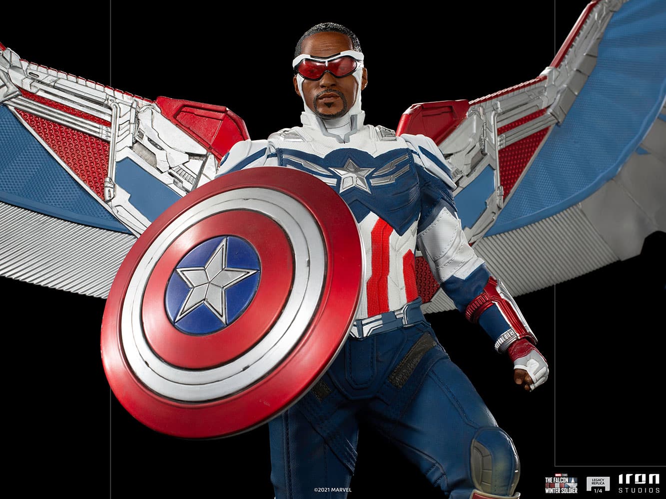 captain america sam wilson complete version marvel gallery d d badb