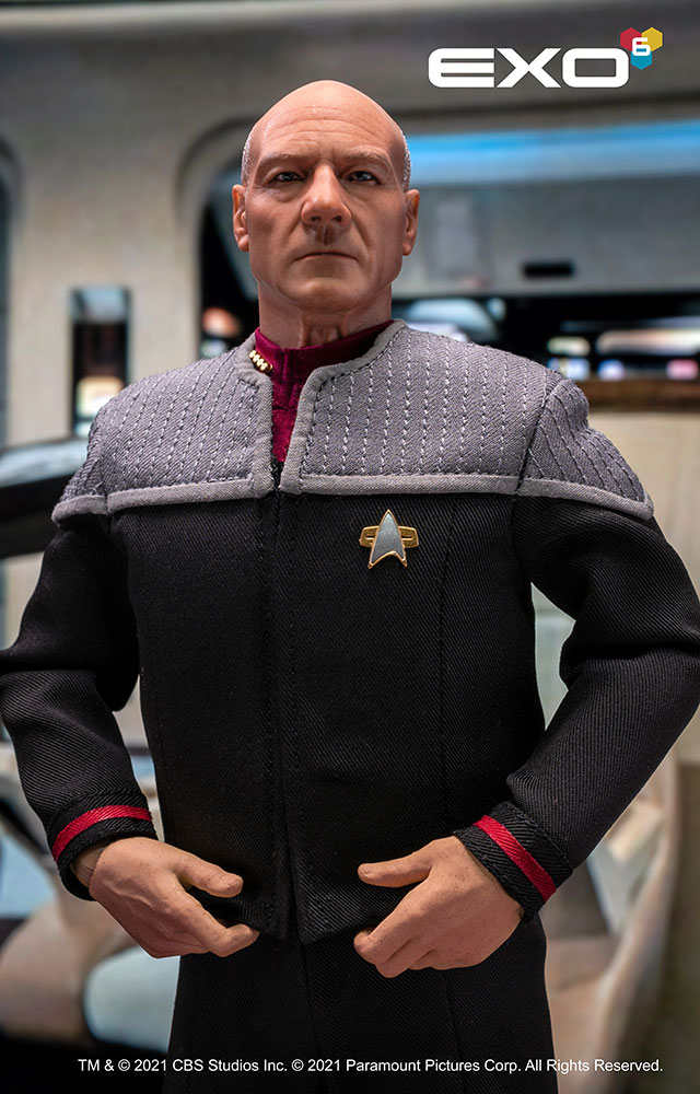captain jean luc picard star trek gallery c de f e