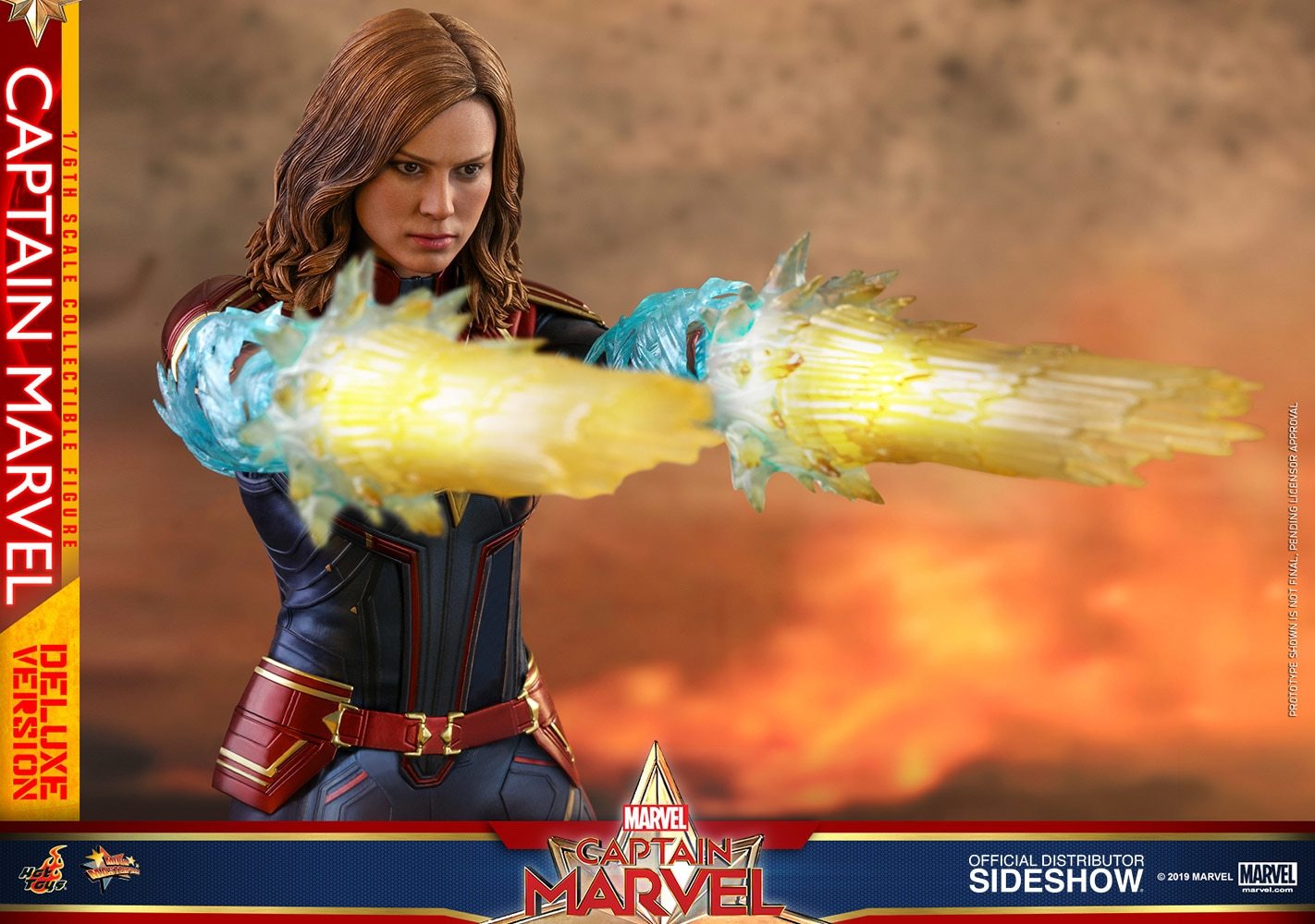 captain marvel deluxe version marvel gallery c dd e ac