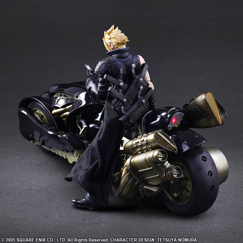 cloud strife fenrir final fantasy gallery da ba d e