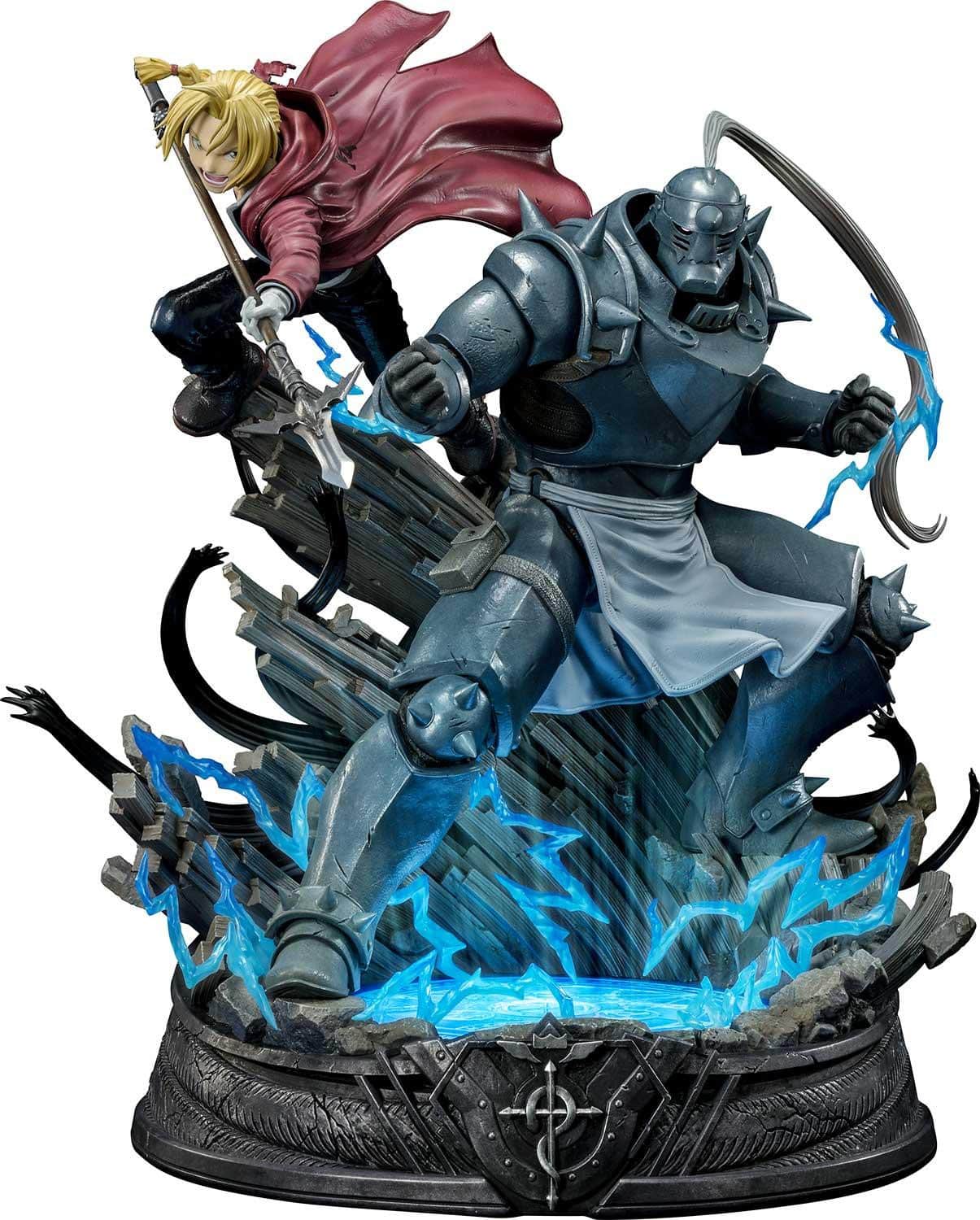 Prime 1 Studio Fullmetal Alchemist Edward and Alphonse Elric Statue