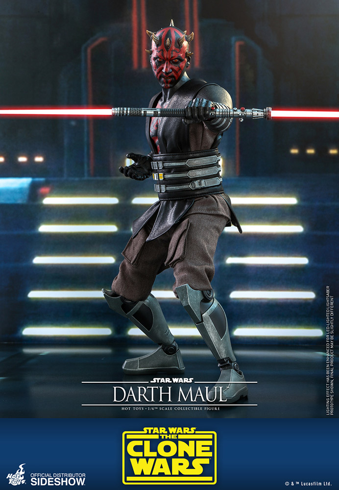 Hot Toys Star Wars The Clone Wars Darth Maul Sixth Scale Figure