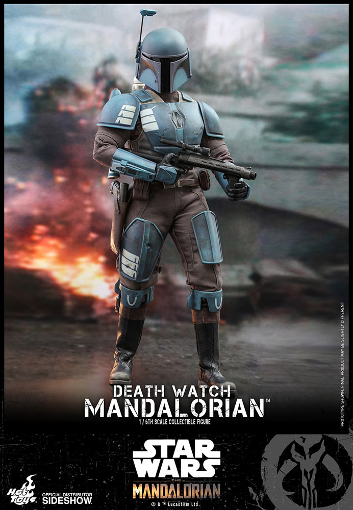 death watch mandalorian sixth scale figure hot toys star wars gallery f f a