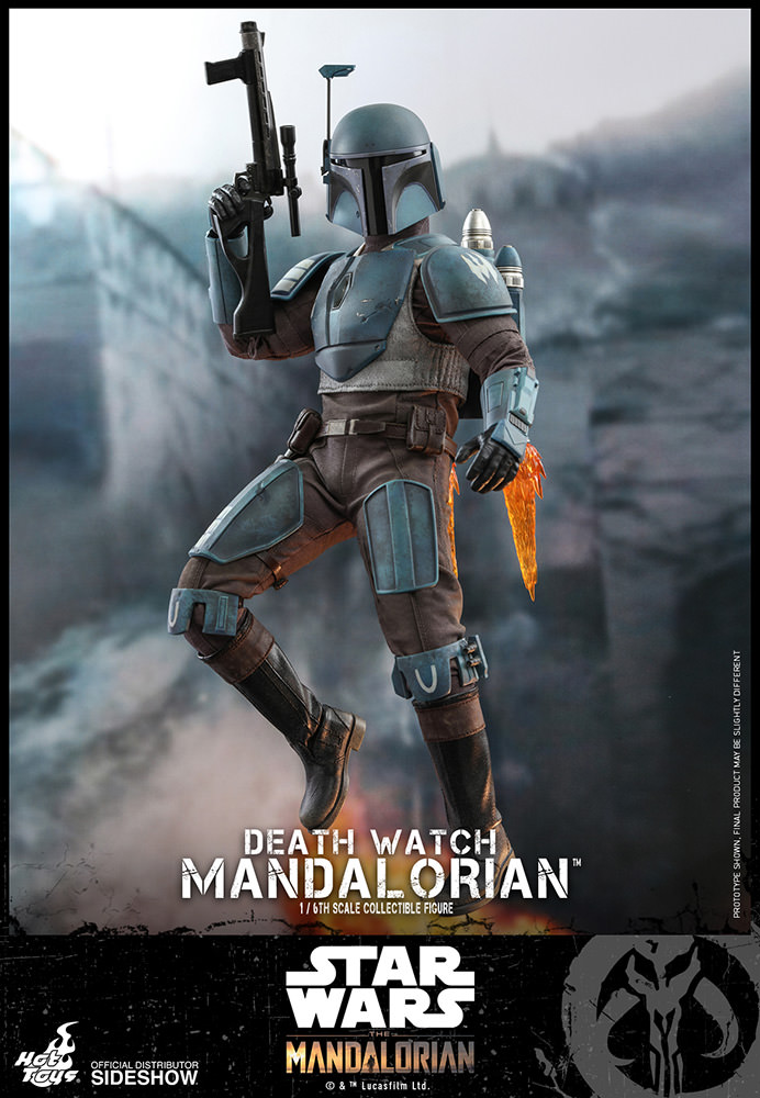 death watch mandalorian sixth scale figure hot toys star wars gallery f f a b