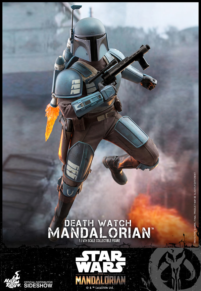 death watch mandalorian sixth scale figure hot toys star wars gallery f f a