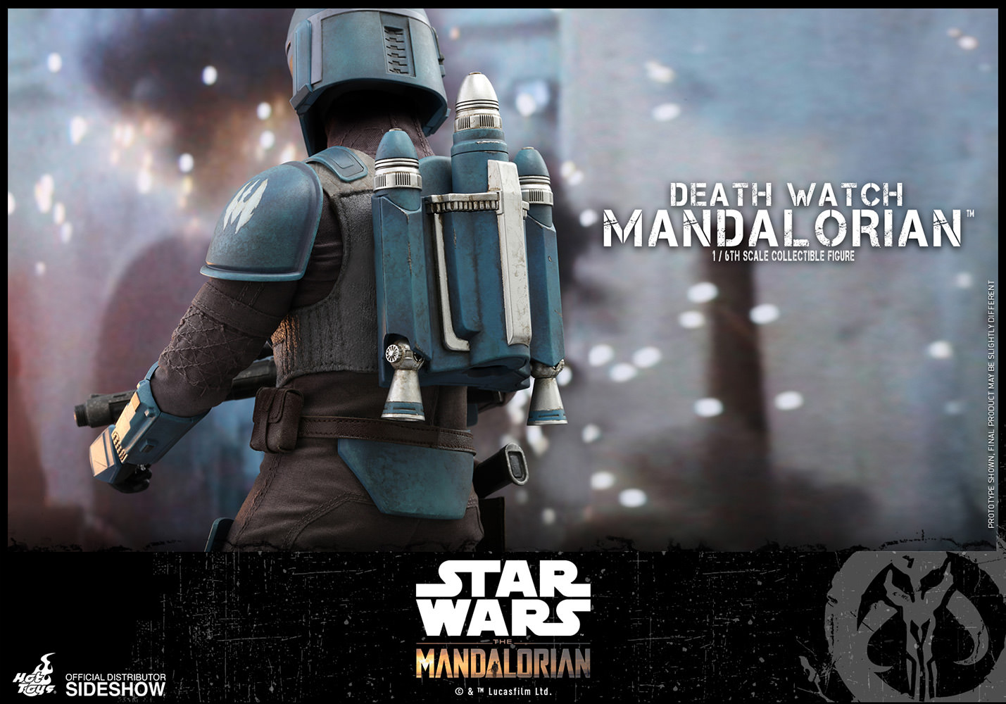 death watch mandalorian sixth scale figure hot toys star wars gallery f f a b