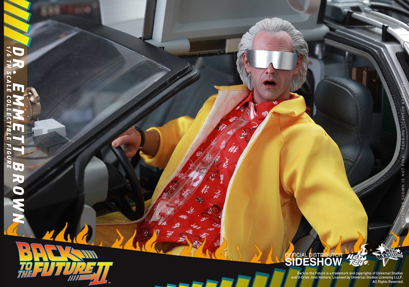 dr emmett brown back to the future gallery c db a c f
