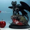 dreamworks how to train your dragon dragons toothless statue sideshow