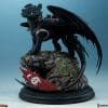 dreamworks how to train your dragon dragons toothless statue sideshow