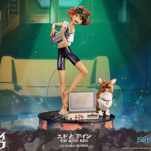 First 4 Figures Cowboy Bebop Ed and Ein Statue