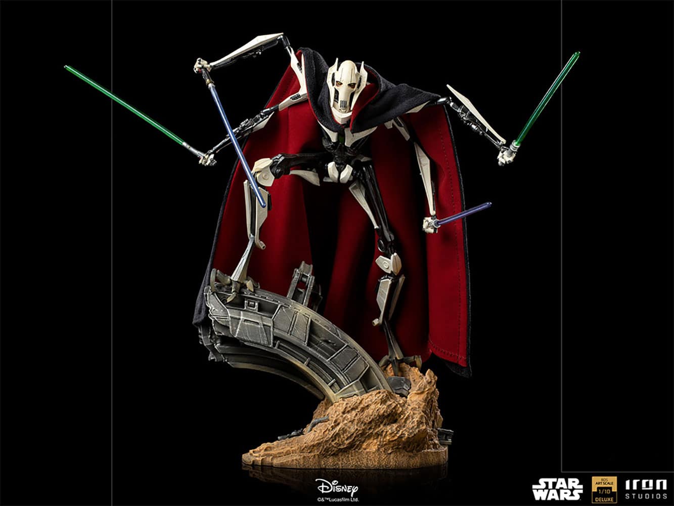 general grievous deluxe star wars gallery e df