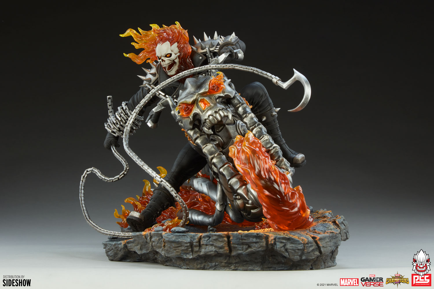 Ghost Rider Sixth Scale Diorama Statue - Comic Concepts