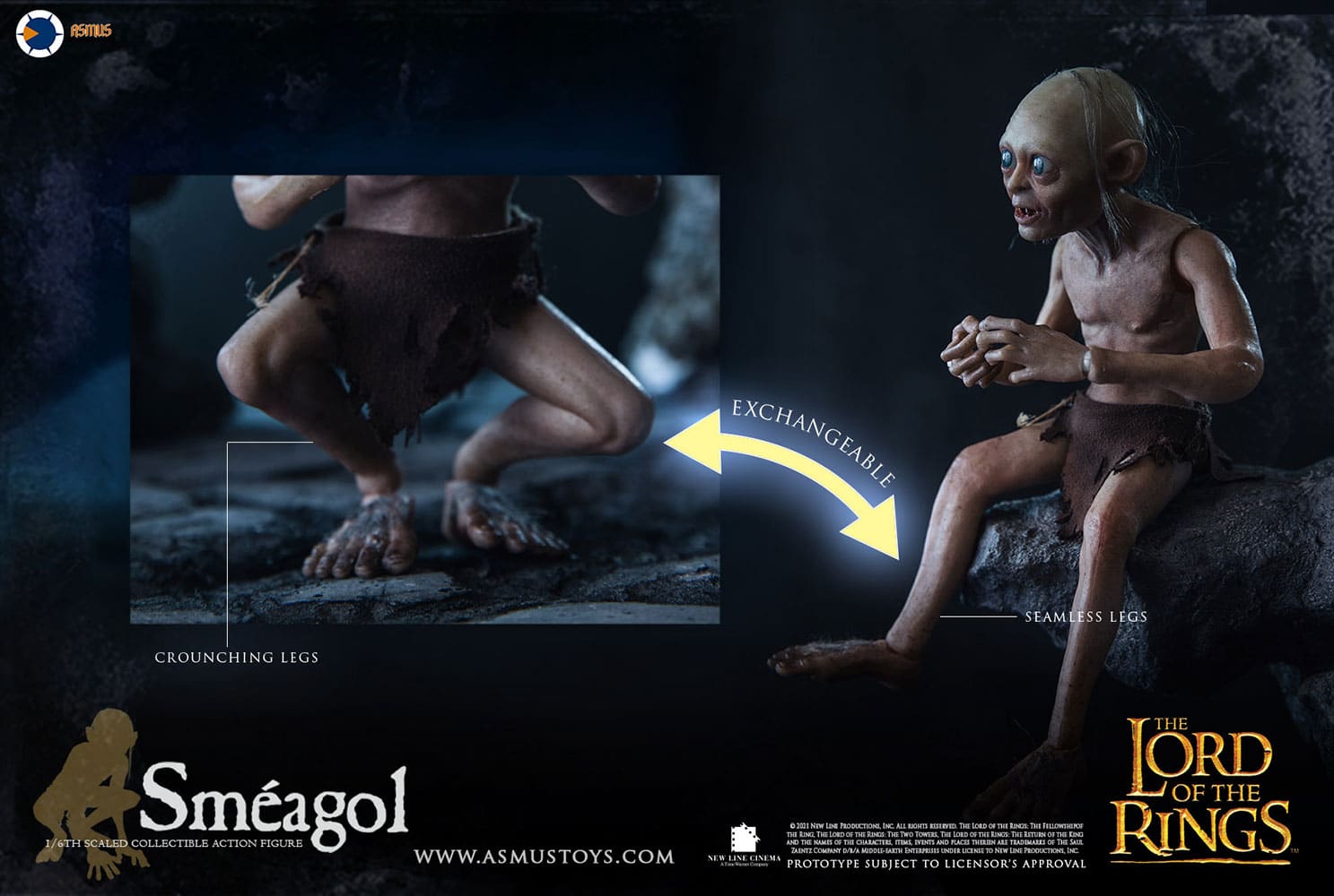gollum luxury edition the lord of the rings gallery ade c
