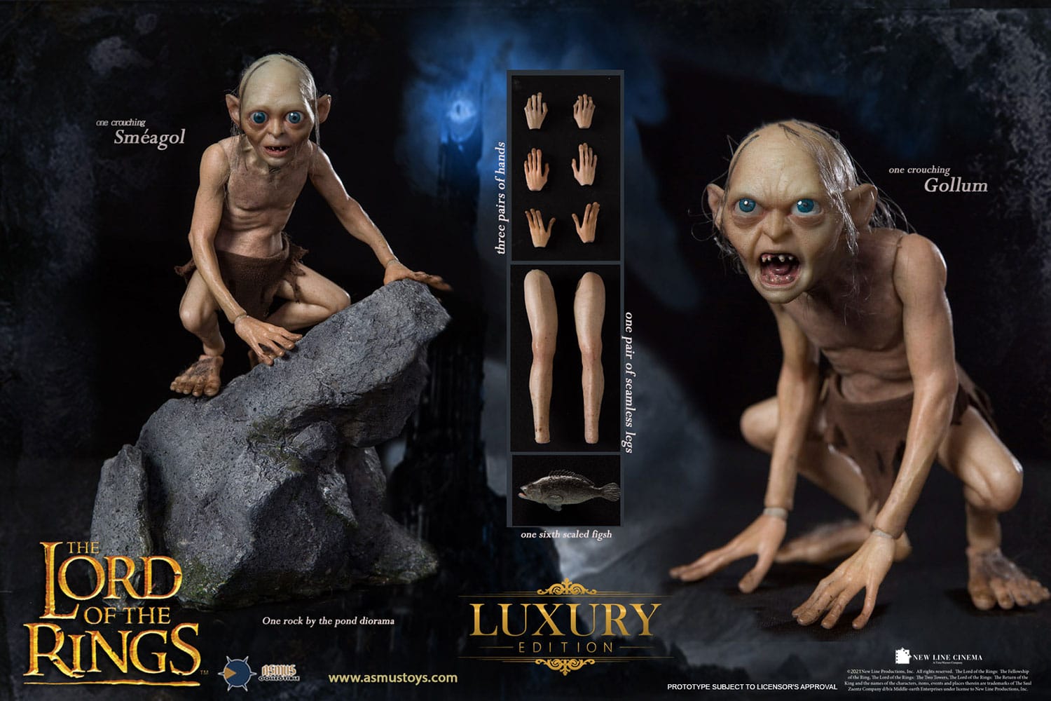 gollum luxury edition the lord of the rings gallery adf a a