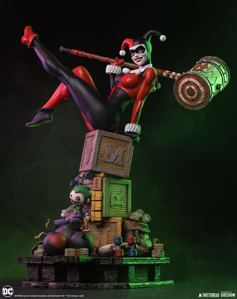 Tweeterhead Batman : Harley Quinn 1/4 Scale Maquette