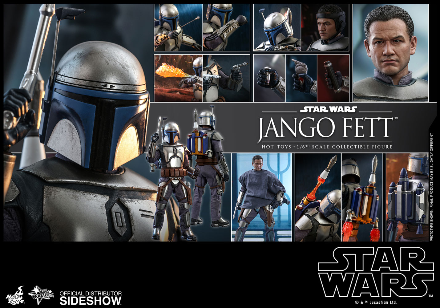 hot toys jango fett star wars gallery f ce c b d