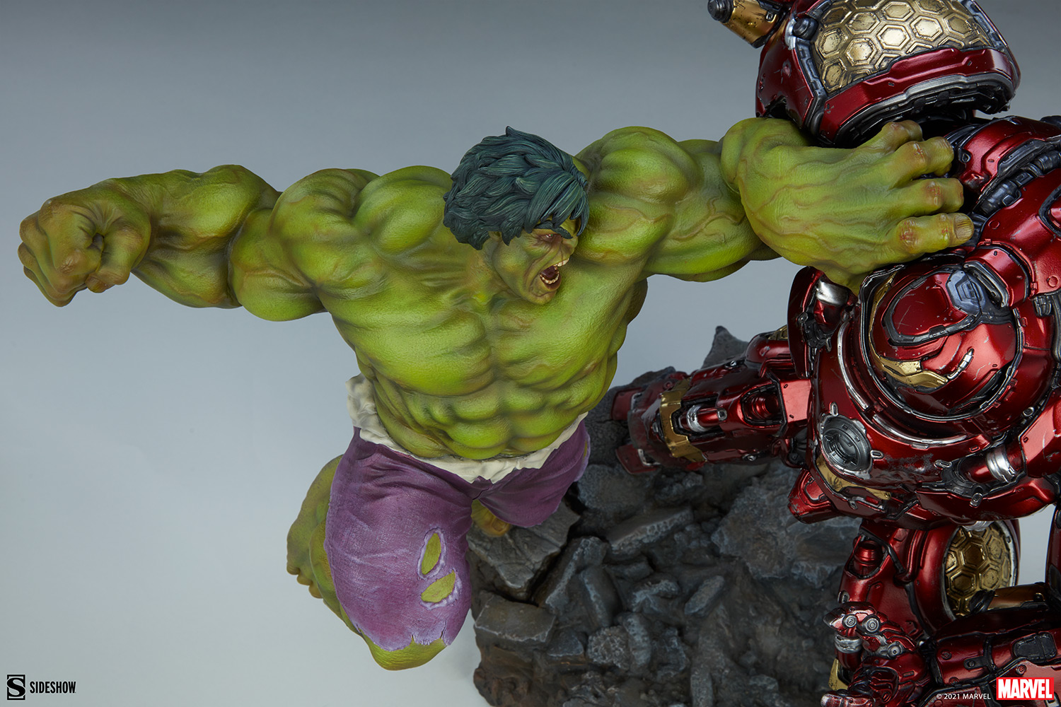 hulk vs hulkbuster marvel gallery b a e