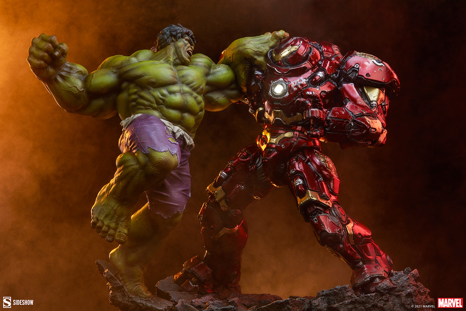 hulk vs hulkbuster marvel gallery b d