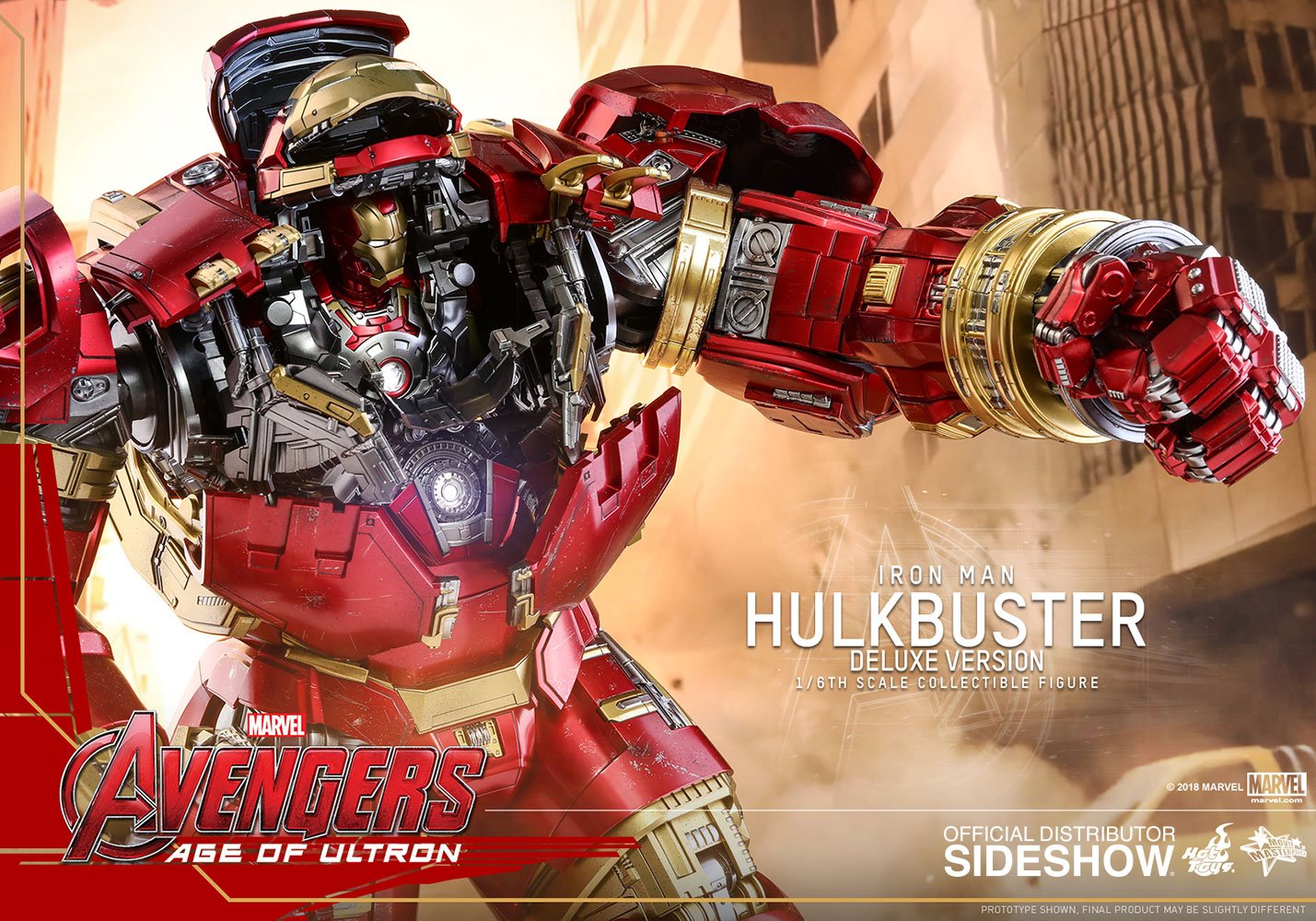 hulkbuster deluxe version marvel gallery c ba c e
