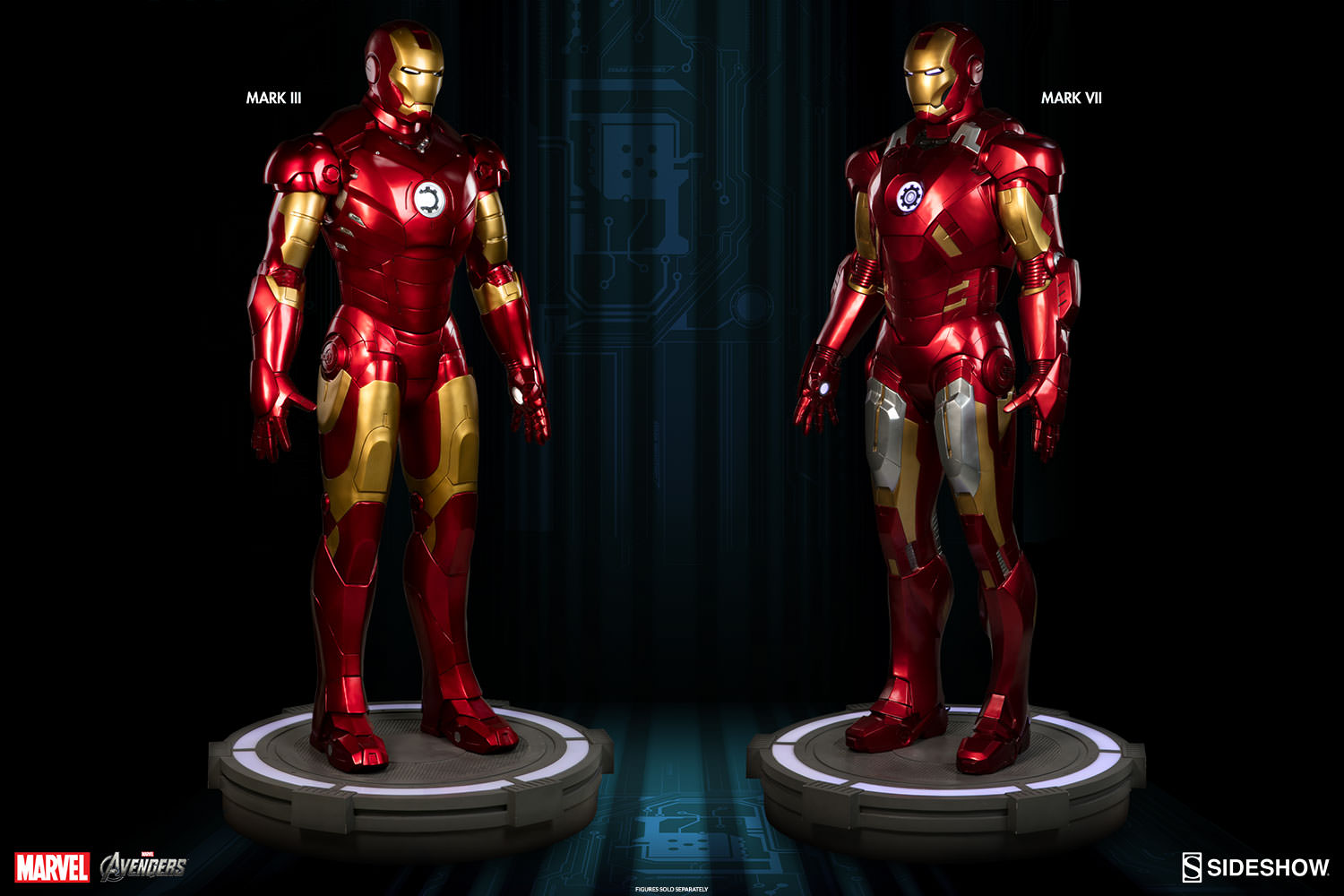 iron man mark vii marvel gallery c d c b e