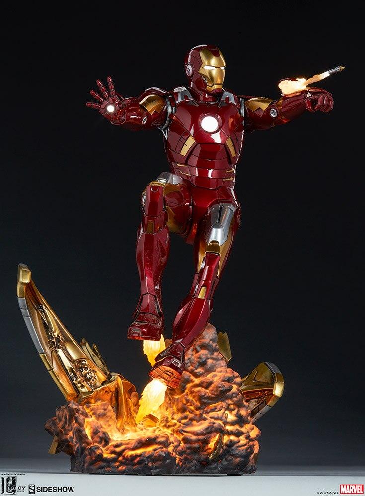 iron man mark vii marvel gallery d d c c