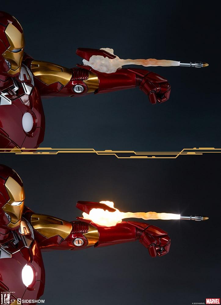 iron man mark vii marvel gallery d d c b